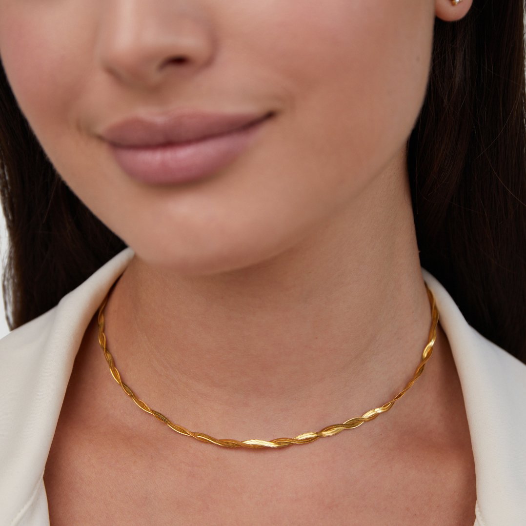 Chiara Twist Snake Ketting Secundaire afbeelding