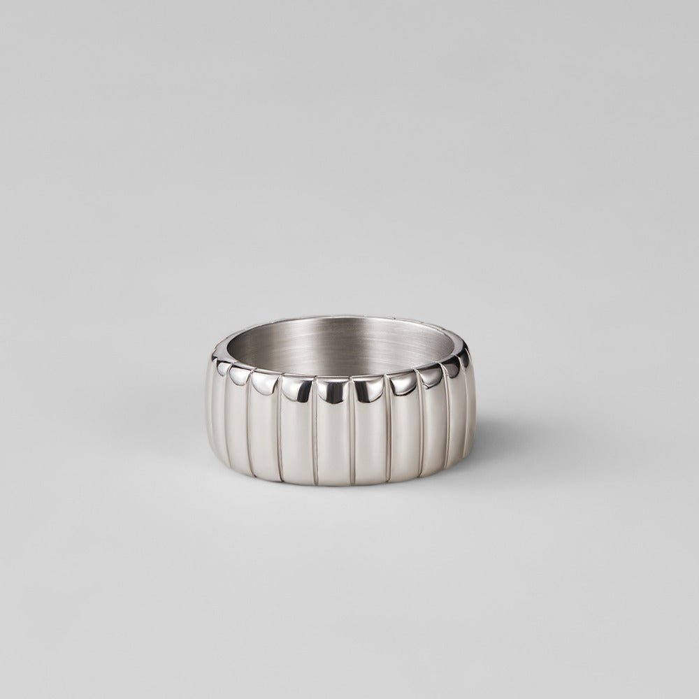 Chunky Calira Zilveren Ring Hoofdafbeelding