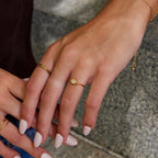 Clara Teardrop Stenen Ring