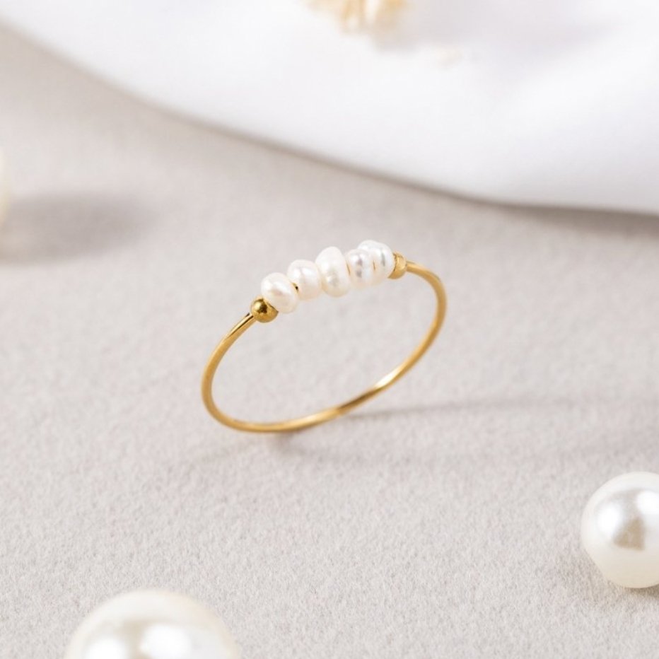 Classic Freshwater Parel Ring