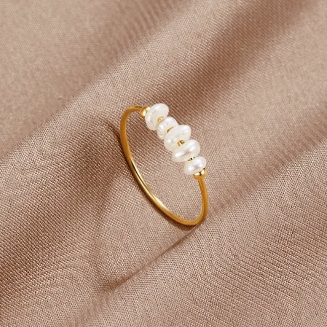 Classic Freshwater Parel Ring Hoofdafbeelding