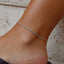 Cordelia Gouden Tennis Enkelband
