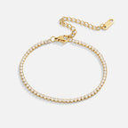 Cordelia Gouden Tennis Armband