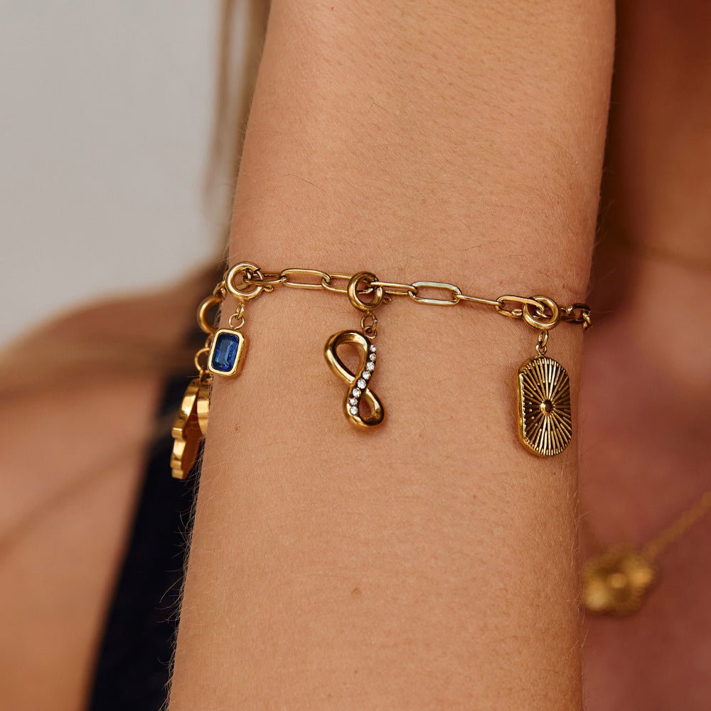 Kristallen & Gouden Infinity Bedel