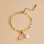 Kristallen & Parel Charm