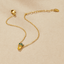 Gouden Kristallen Pineapple Armband