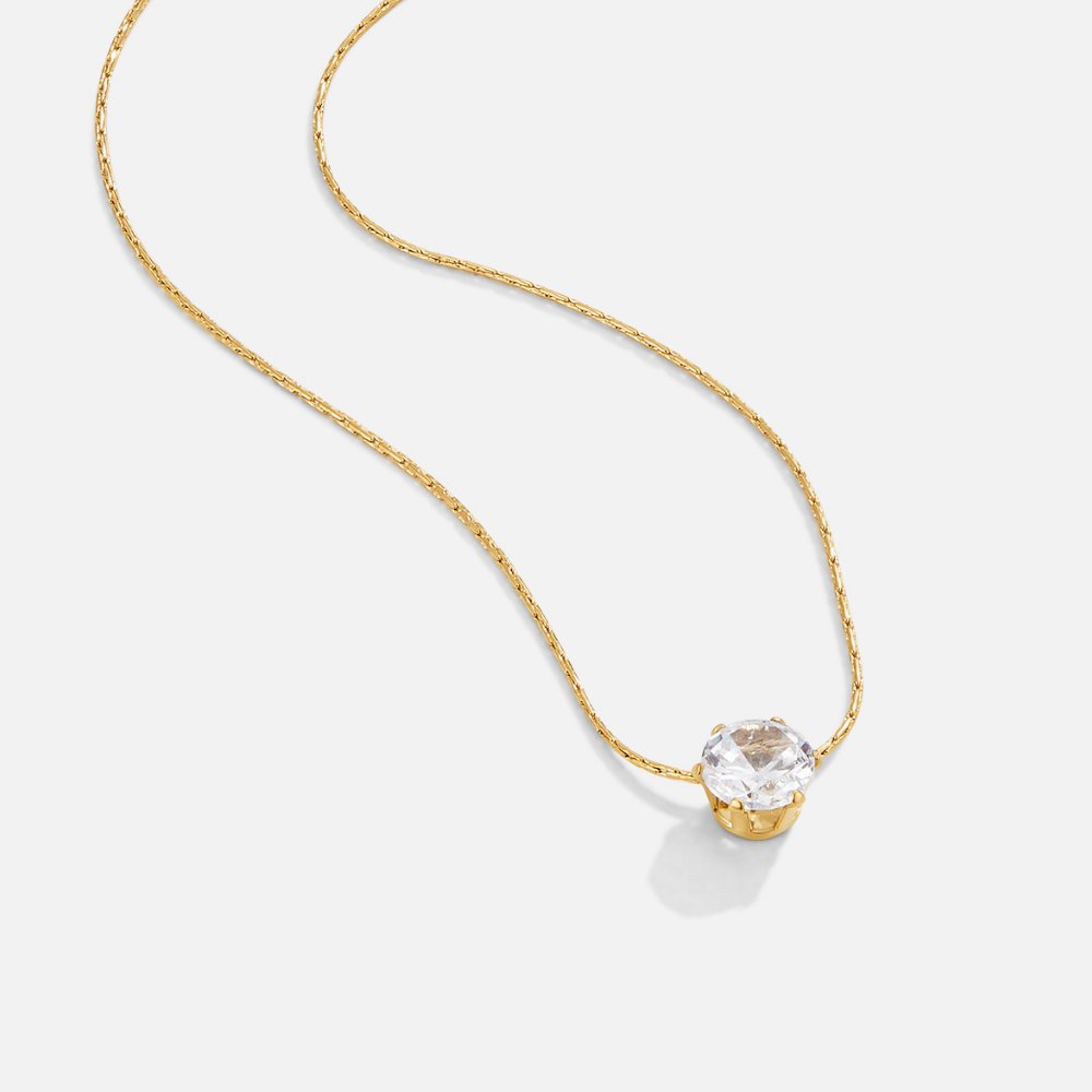 Dainty Round Kristallen Ketting Hoofdafbeelding