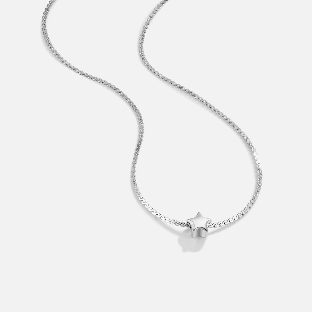 Dainty Star Zilveren Ketting Hoofdafbeelding
