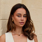 Dakota Gouden Teardrop Oorbellen