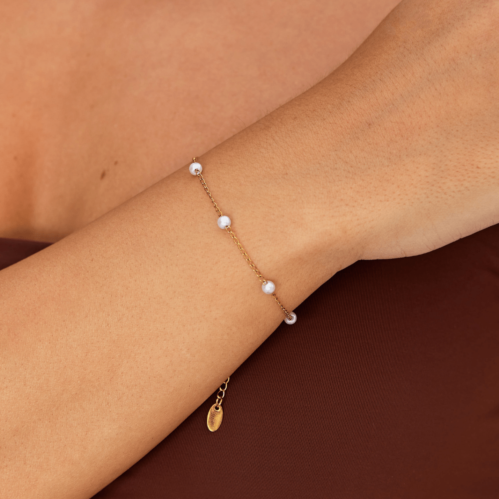 Nura Freshwater Parel Armband Secundaire afbeelding