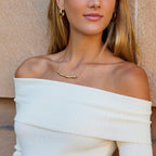Deana Gouden Bamboo Ketting