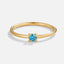 December Birthstone 18K Gouden Ring