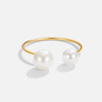 Durya Dubbele Parel Wikkel Ring