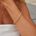 Elle Kristallen Marquise Armband