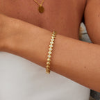 Elle Kristallen Marquise Armband