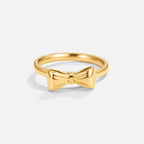 Ellie Gouden Bow Ring