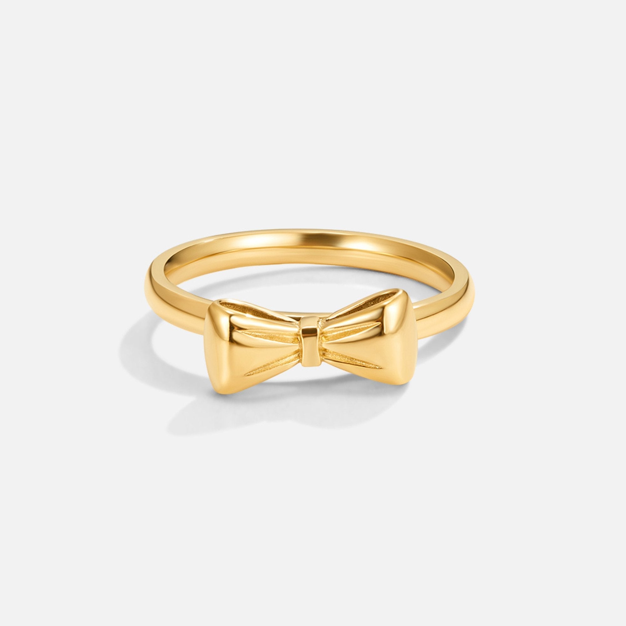 Ellie Gouden Bow Ring