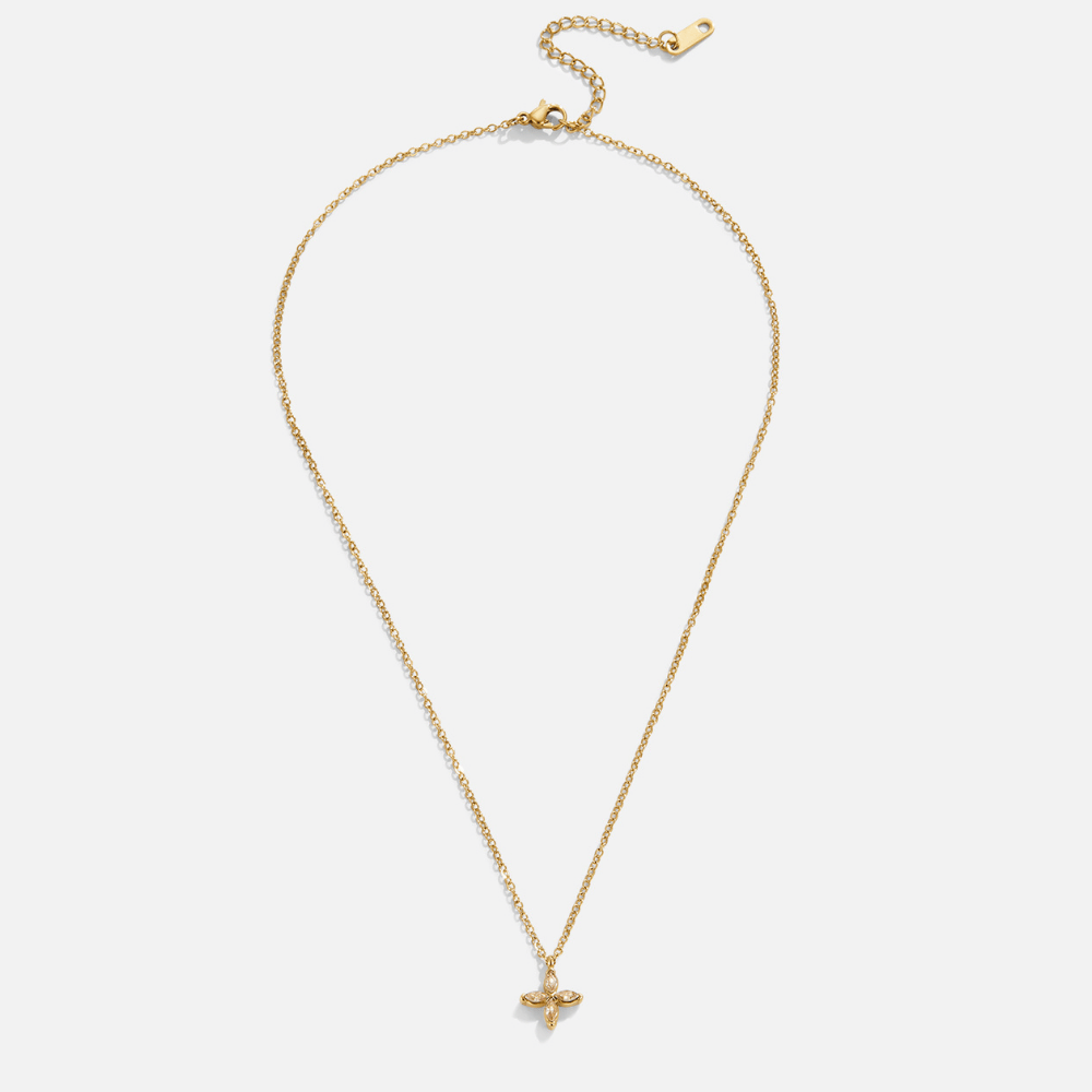 Elowyn Kristallen Petal Ketting