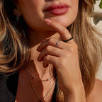 Emerald Beauty Zilveren Kristallen Ring
