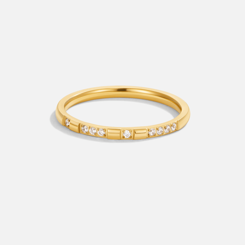 Emery Kristallen & Gouden Ring