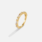 Emily Kristallen Baguette Ring