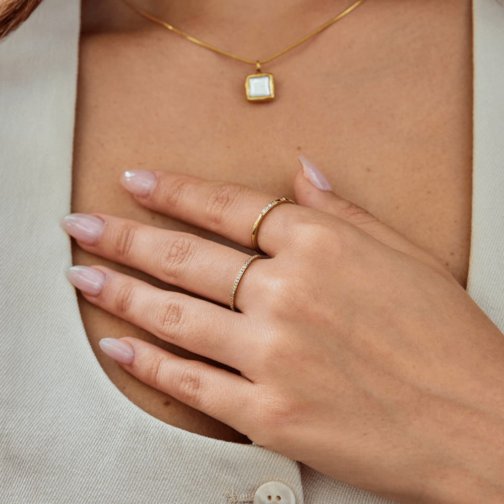 Eternity 18K Kristallen Ring