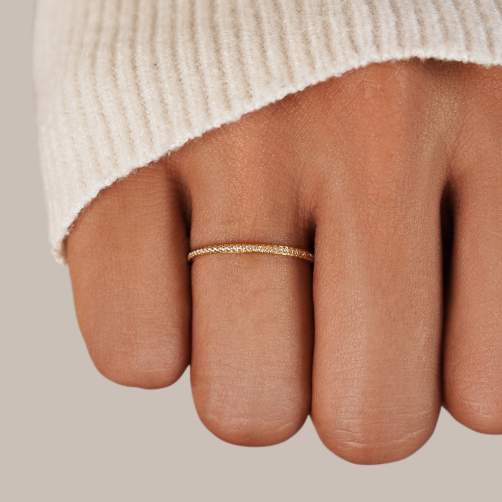 Eternity 18K Kristallen Ring