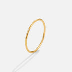 Eula Gouden Kristallen Band Ring Set