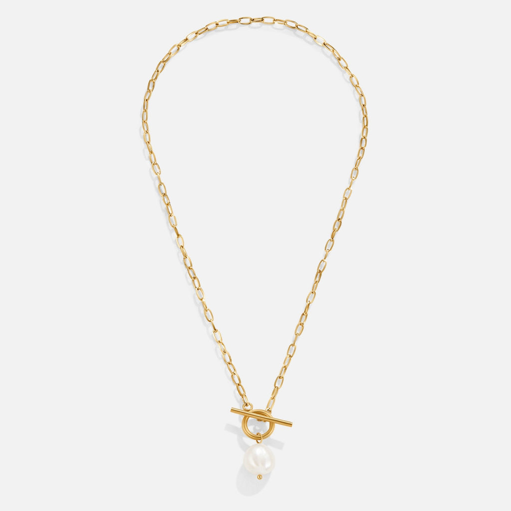 Eva Freshwater Parel Gouden Ketting