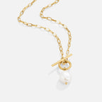 Eva Freshwater Parel Gouden Ketting
