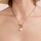 Eva Freshwater Parel Gouden Ketting