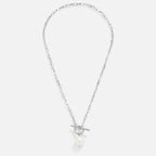 Eva Zoetwaterparel Zilveren Ketting