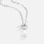 Eva Zoetwaterparel Zilveren Ketting