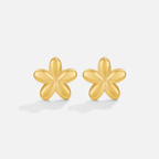 Flower Balloon Knopjes Oorbellen