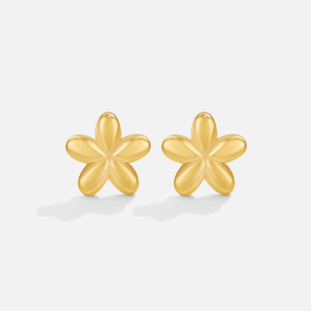 Flower Balloon Knopjes Oorbellen