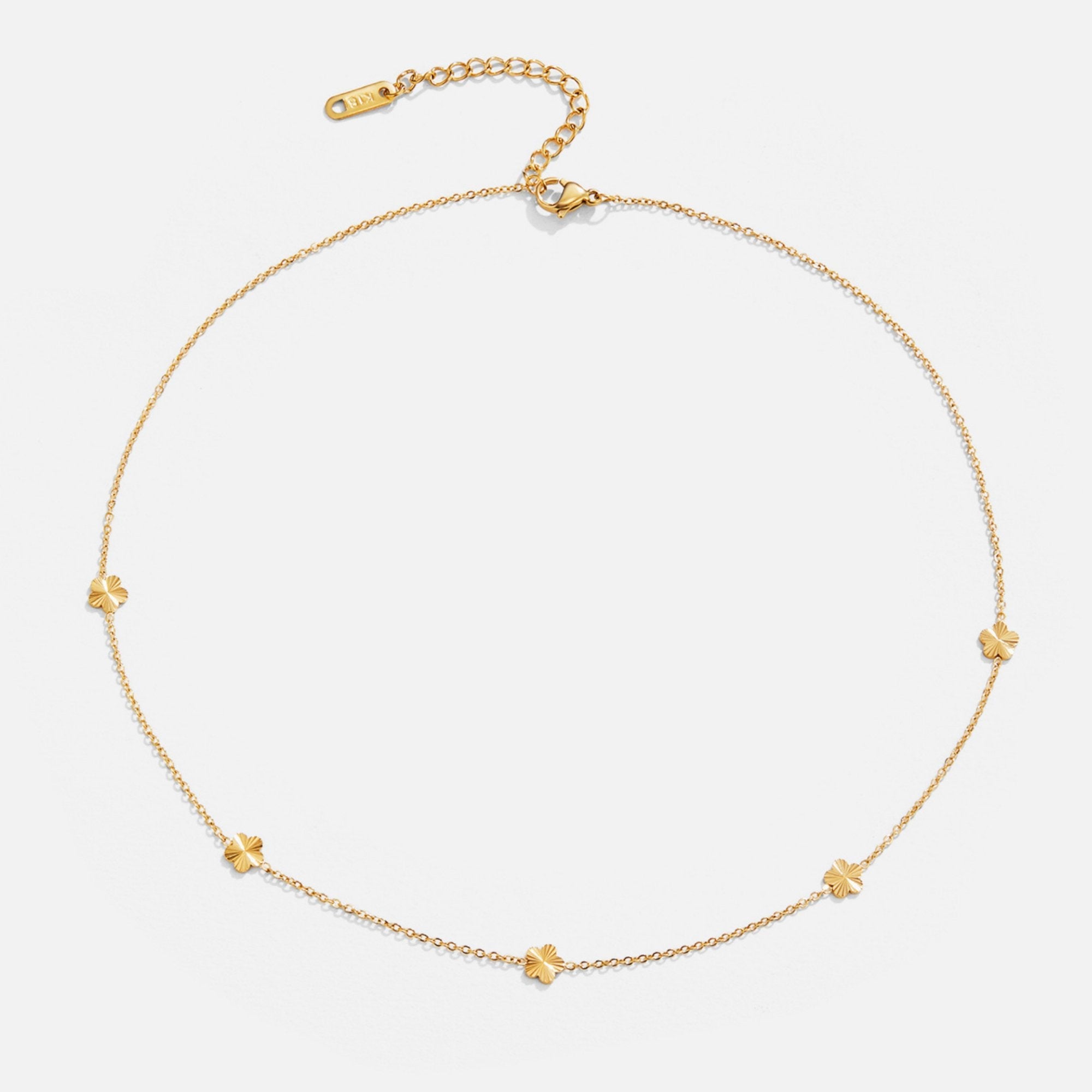 Flower Power 18K Gouden Ketting