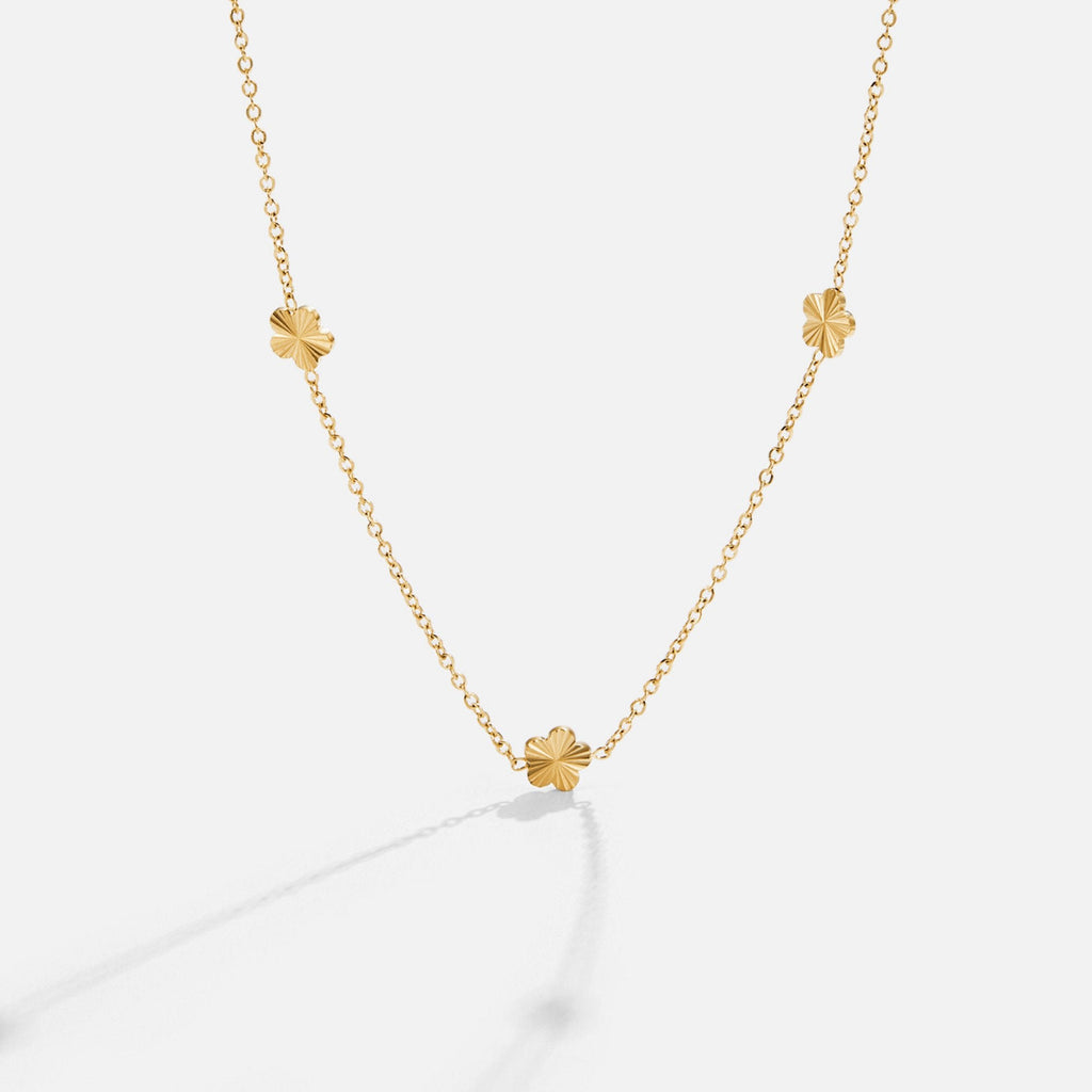 Flower Power 18K Gouden Ketting