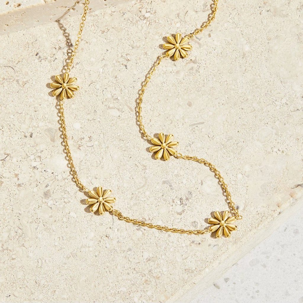 Flower Power 18K Gouden Ketting