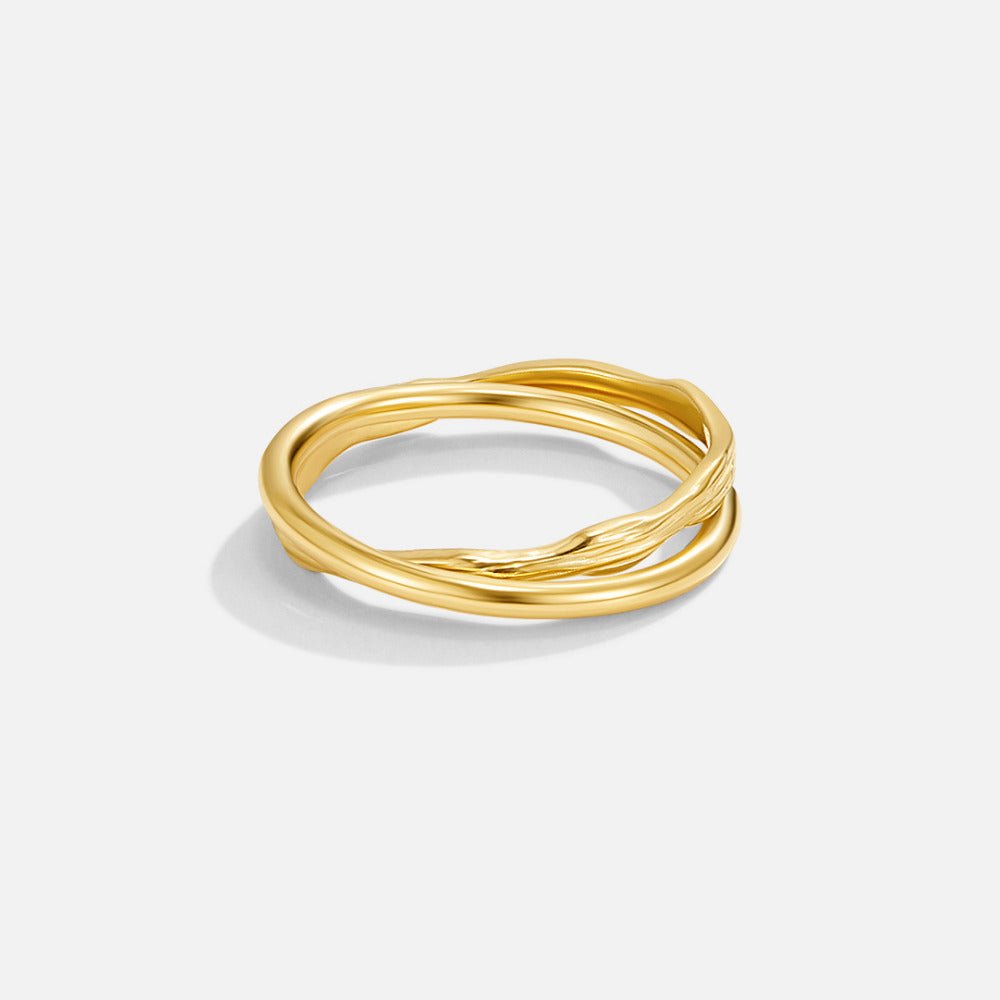 Forever Entwined Gouden Ring Hoofdafbeelding