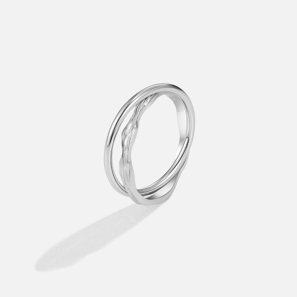 Forever Entwined Zilveren Ring