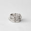 Forever' Link Kristallen & Zilveren Ring