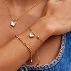Gouden Forever Love Hart Armband