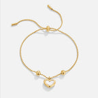Gouden Hart Charm Armband