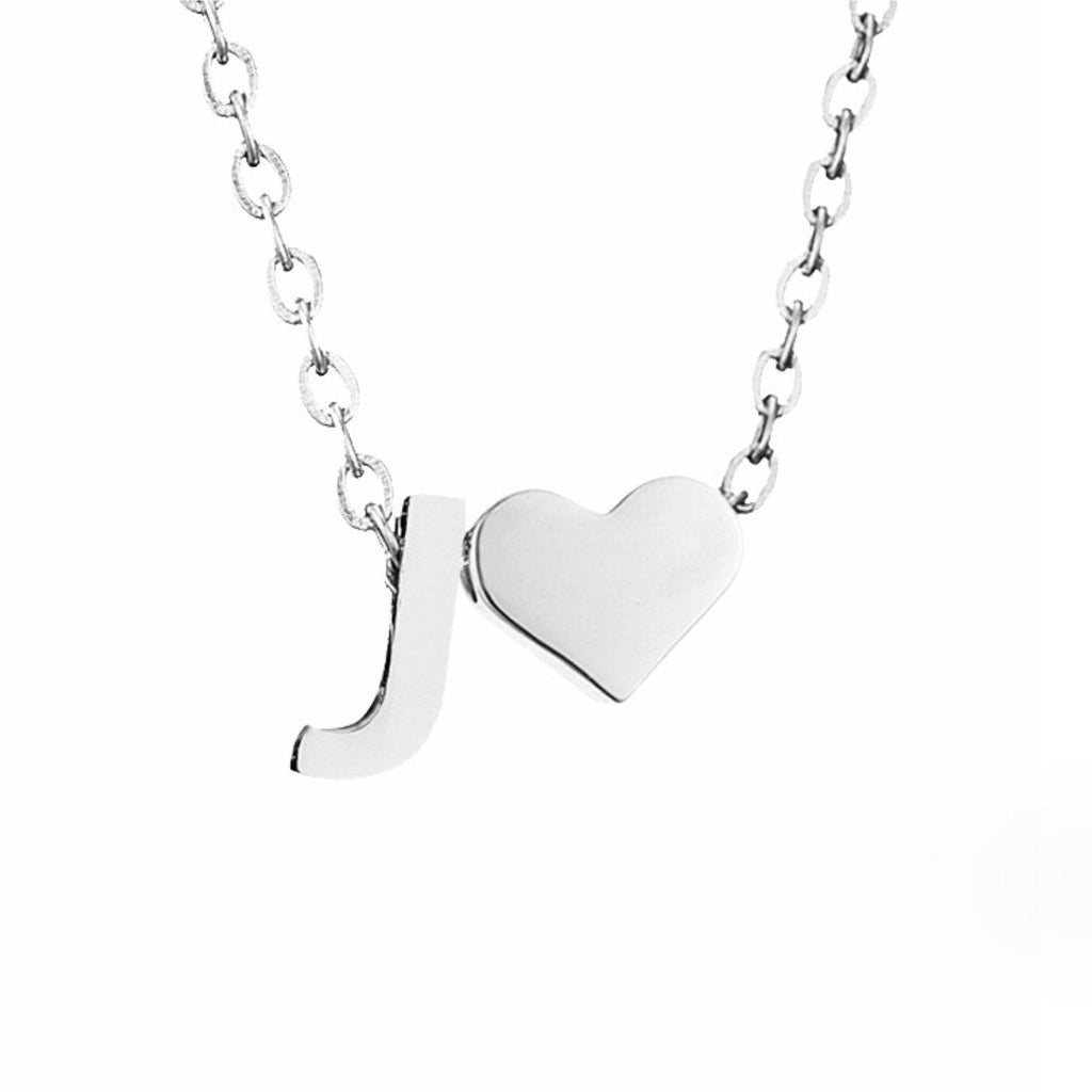 Forever Love & Letter Zilveren Ketting