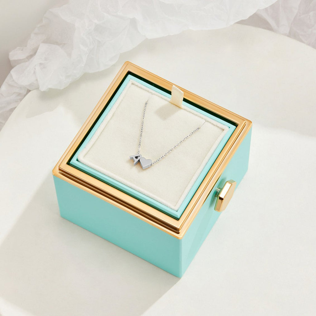 Forever Love & Letter Zilveren Ketting