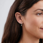 Francesca Water Drop Zilveren Oorbellen