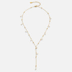 Lariat Parel Drop Ketting