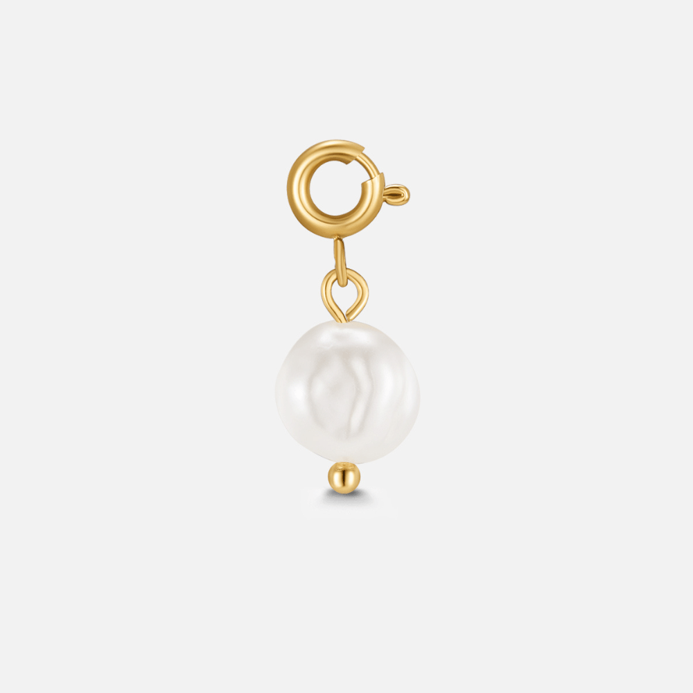 Gouden Freshwater Parel Charm Hoofdafbeelding