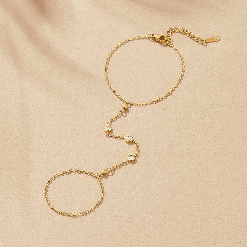 Freya Kristallen Handketting Armband