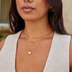 Geometrische Hanger Ketting